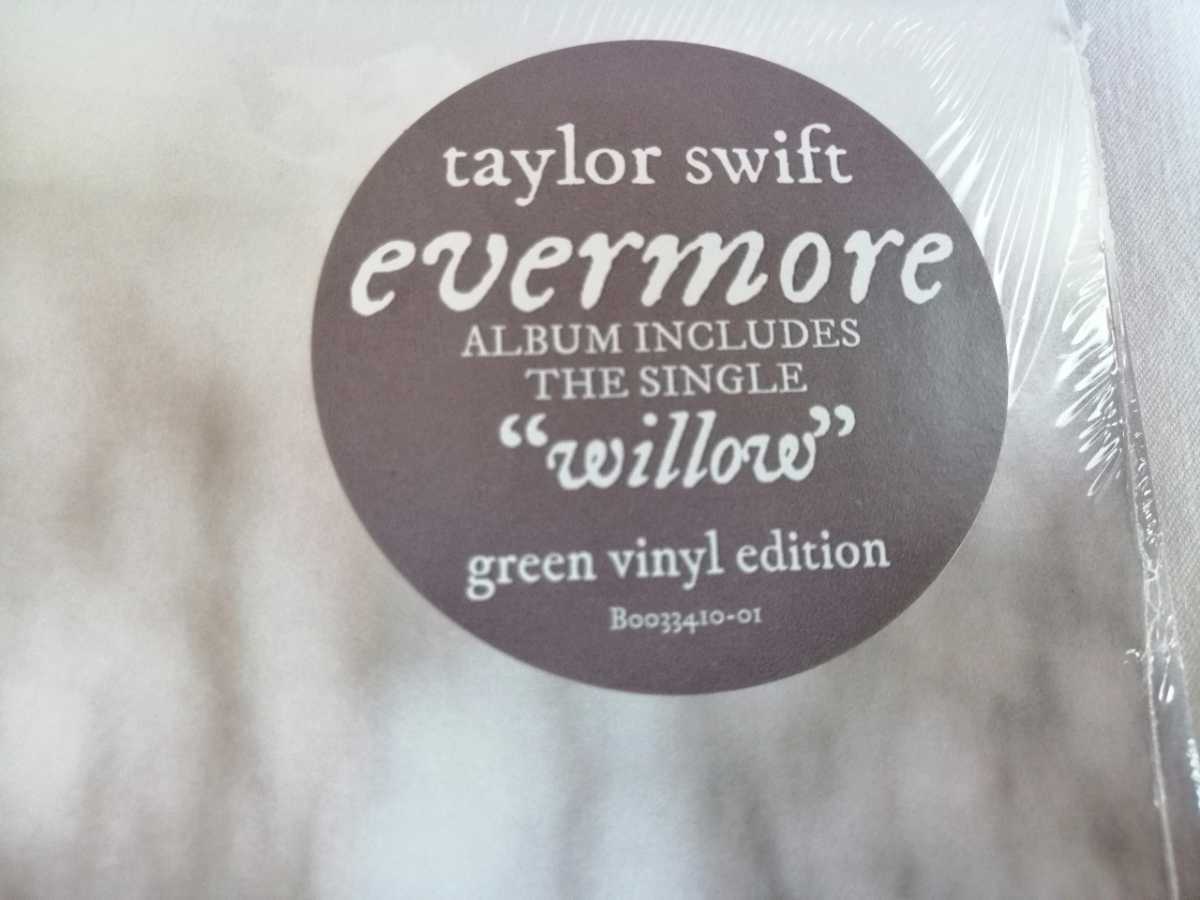 Taylor Swift Evermore (GREEN Vinyl) - 2LP LPレコードVINYL _画像2