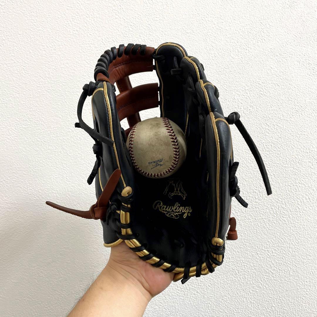 ローリングス HOH MLB 型抜群 極美品 即戦力 軟式 内野手用グローブ