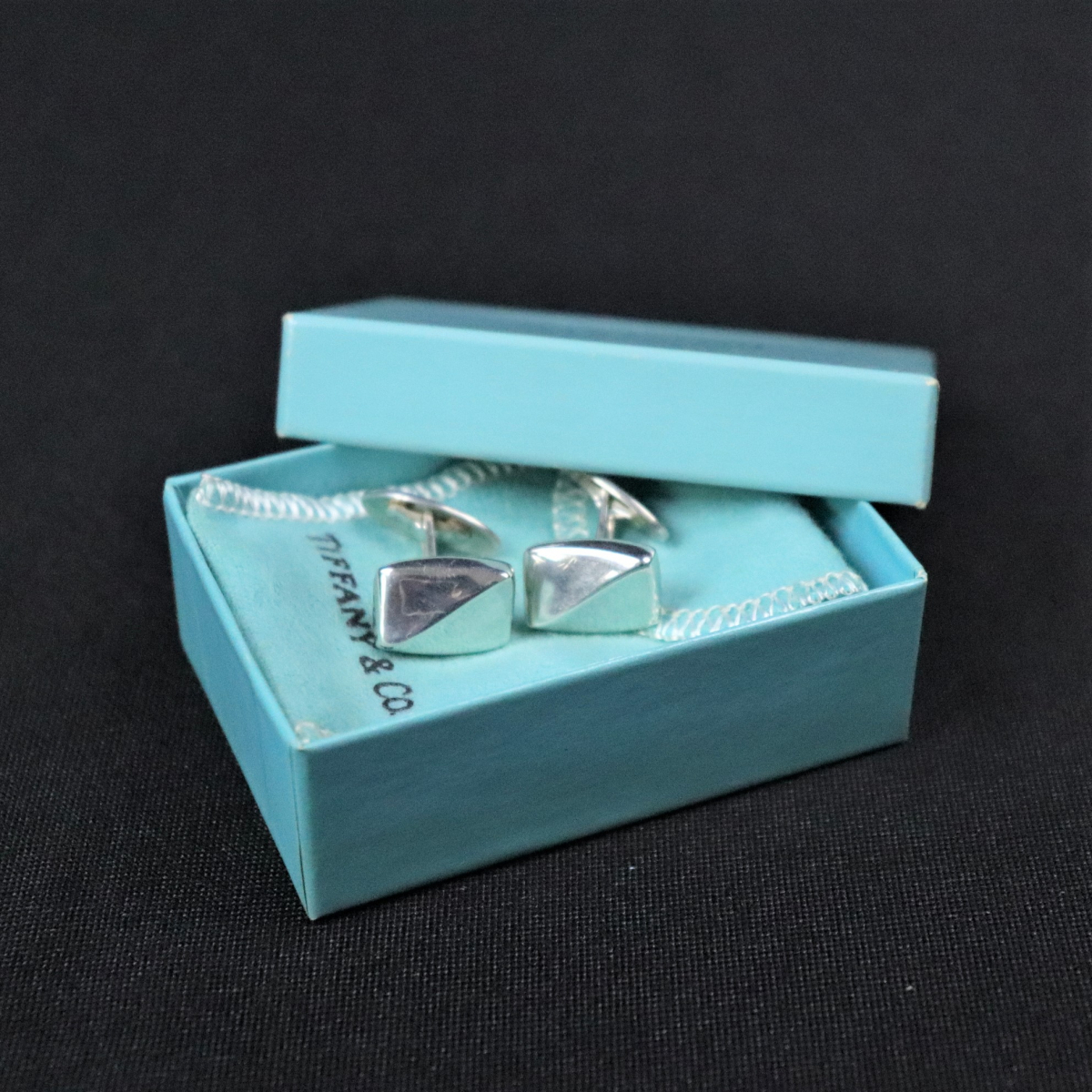Tiffany & Co. ティファニー シルバー 925 カフスボタン ステーリング 銀 刻印有 ブランド カフス アクセサリー