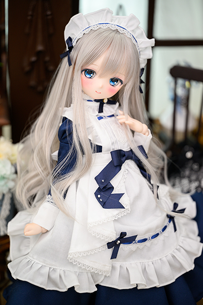 ロンシュカ* DDH-01 カスタムヘッド セミホワイト肌 + ロンシュカ* DDH-01 カスタムヘッド セミホワイト肌 +