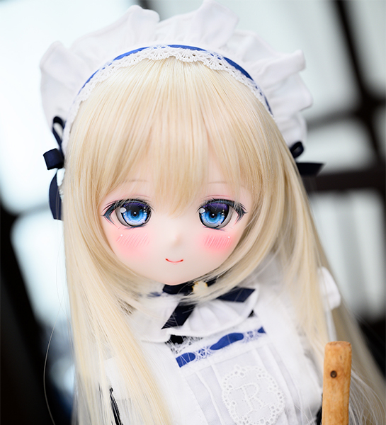 ロンシュカ* DDH-01 カスタムヘッド セミホワイト肌 + ロンシュカ* DDH-01 カスタムヘッド セミホワイト肌 +