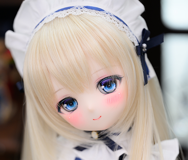 ロンシュカ* DDH-01 カスタムヘッド セミホワイト肌 + ロンシュカ* DDH-01 カスタムヘッド セミホワイト肌 +