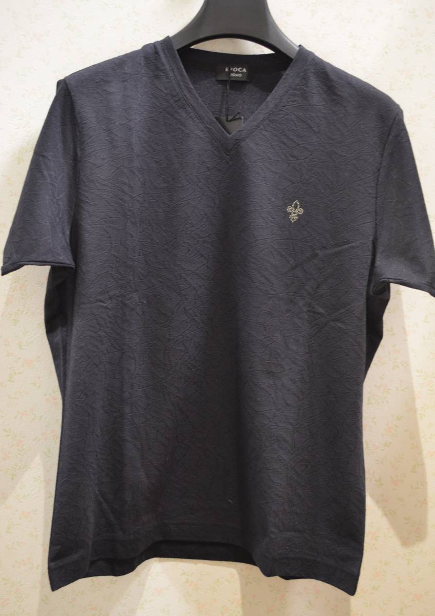 正規品 男性 新品未使用 タグ付き メンズ Vネック半袖Tシャツ 50(LL