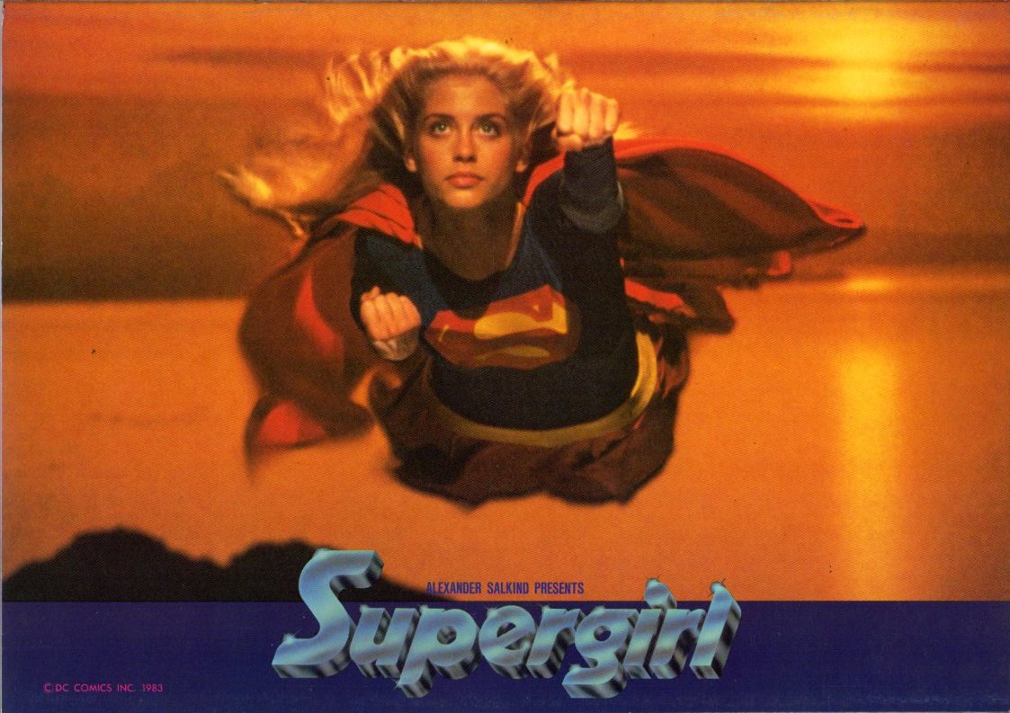 映画パンフレット 「スーパーガール」 ヘレン・スレイター フェイ・ダナウェイ ピーター・オトゥール 1984年の画像1