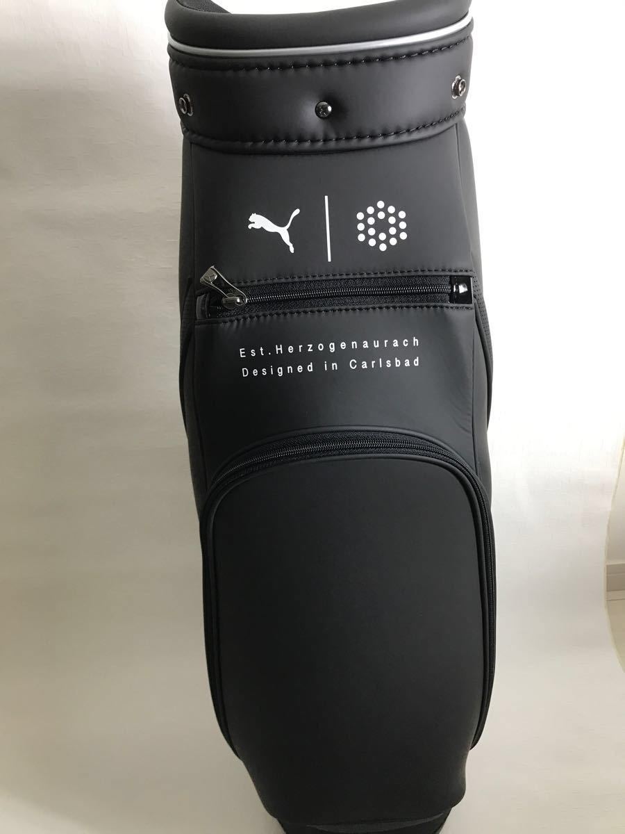 新品未使用 puma ゴルフキャディバッグ ESSENTIAL 黒 867880 01