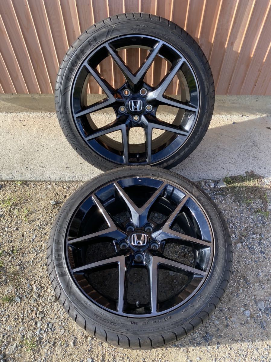2021年製 ホンダ 純正 FL1 シビック 235/40R18 2本 グッドイヤー