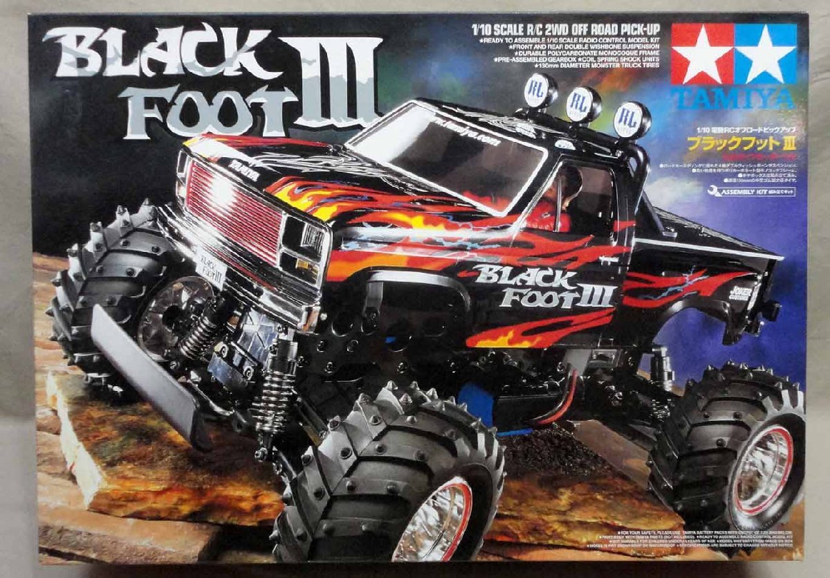 Yahoo!オークション - タミヤ 1/10 電動RC ブラックフットIII 未 Yahoo!オークション - タミヤ 1/10 電動RC ブラックフットIII 未