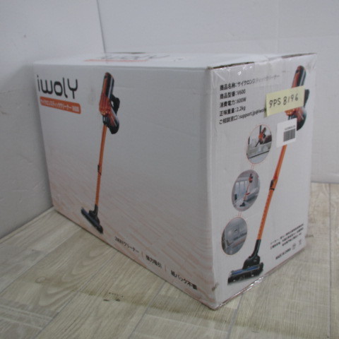 8196PS【未使用】iwoly 掃除機 V600 サイクロン 600W ハイパワー 8196PS【未使用】iwoly 掃除機 V600 サイクロン 600W ハイパワー