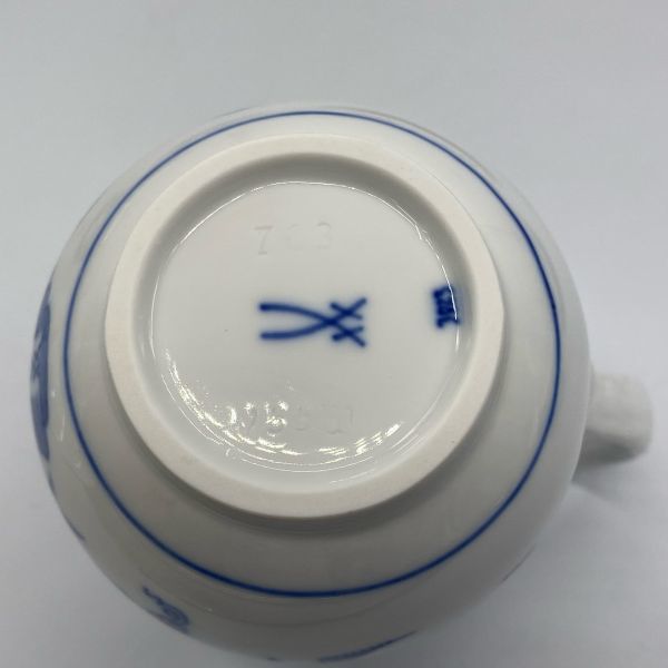 マイセン ブルーオニオン ペアカップ&ソーサー シュガー クリーマー