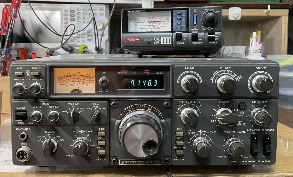 TS-830シリーズの修理、レストア承ります TS-830シリーズの修理、レストア承ります