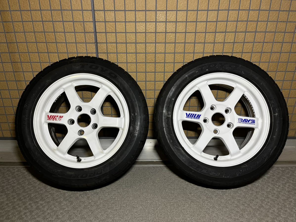 RAYS レイズ TE37 2本6.5J +28 114.3 2020年製R1Rシビック インテグラ