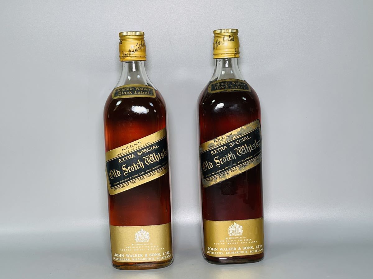 豪華なジョニーウォーカー ブラックラベル Johnnie Walker 酒