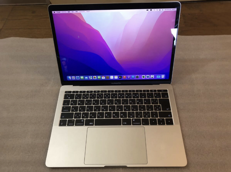 MacBook Pro 13-inch 2017 A1708 core i7 メモリ 8GB SSD128GB