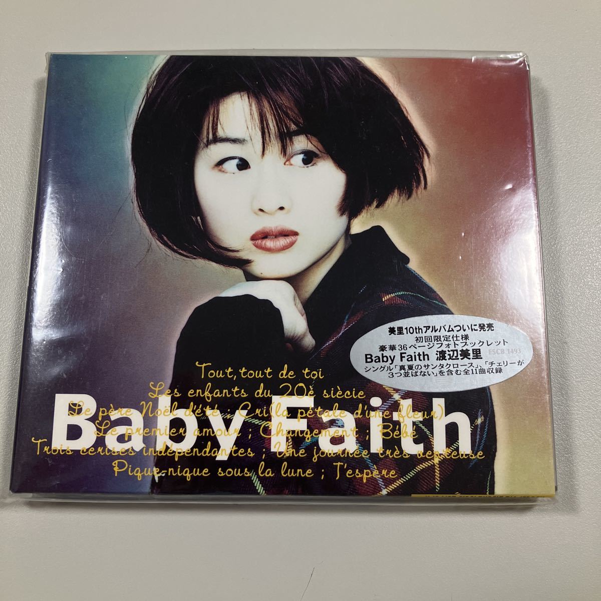 【21-わ1】貴重なCDです！渡辺美里　 Ｂａｂｙ　Ｆａｉｔｈ　初回限定仕様　紙ケース　_画像1