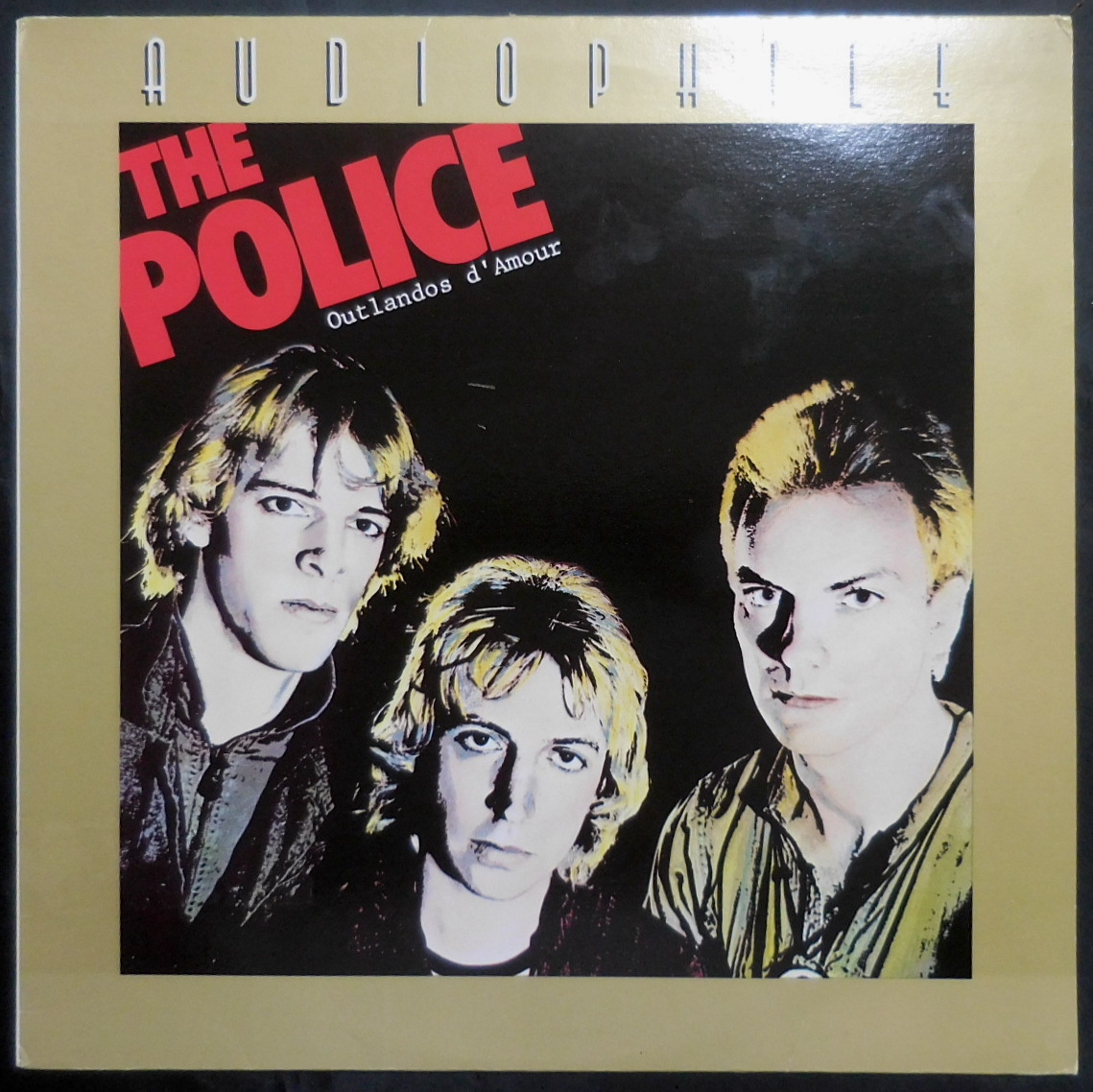 ポリス THE POLICE／1ST OUTLANDOS D’AMOUR アウトランドス・ダムール　　高音質AUDIOPHILE盤 極美！_画像6