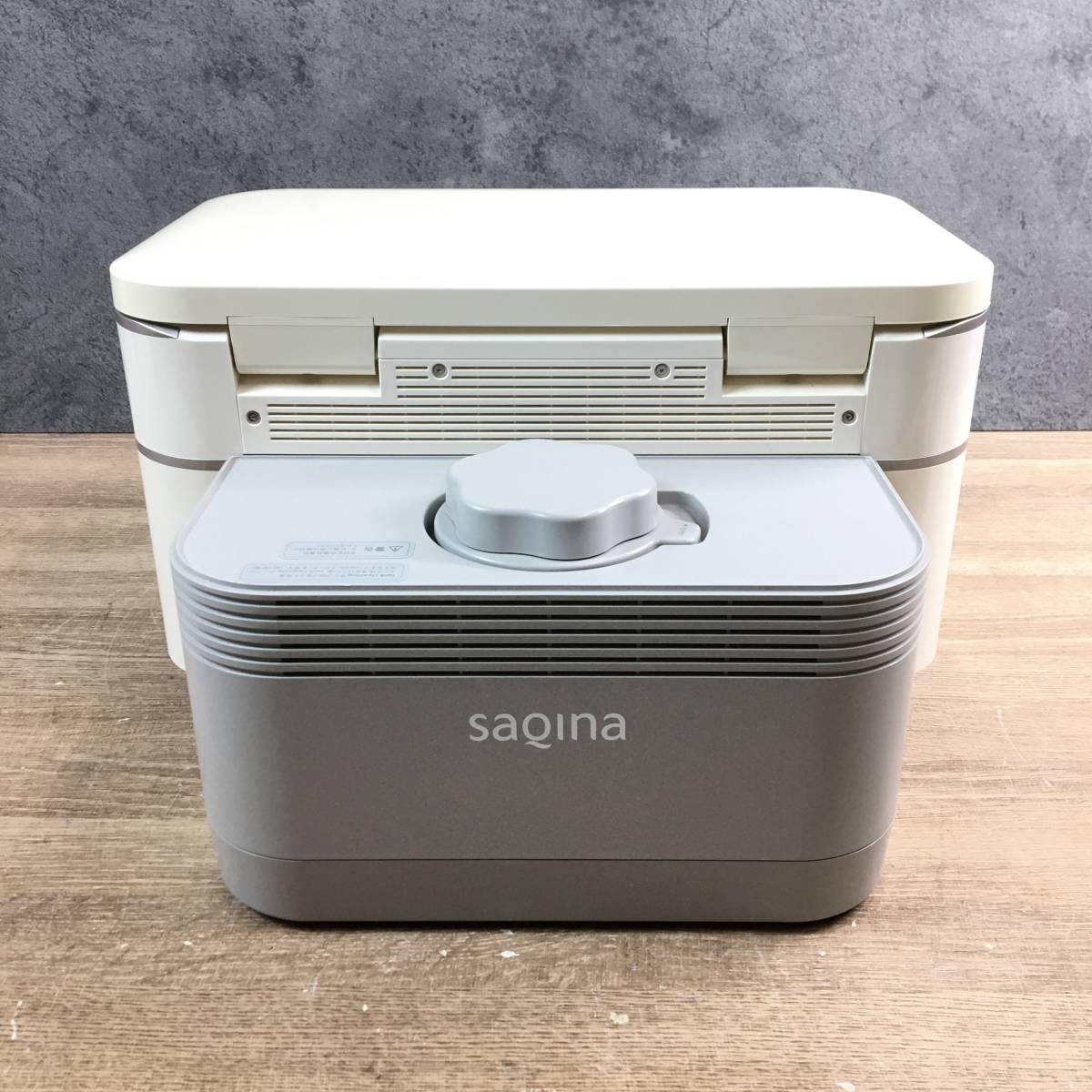 動作品 saqina BIJOU サキナエステマシン 美顔器 ダブルスチーム