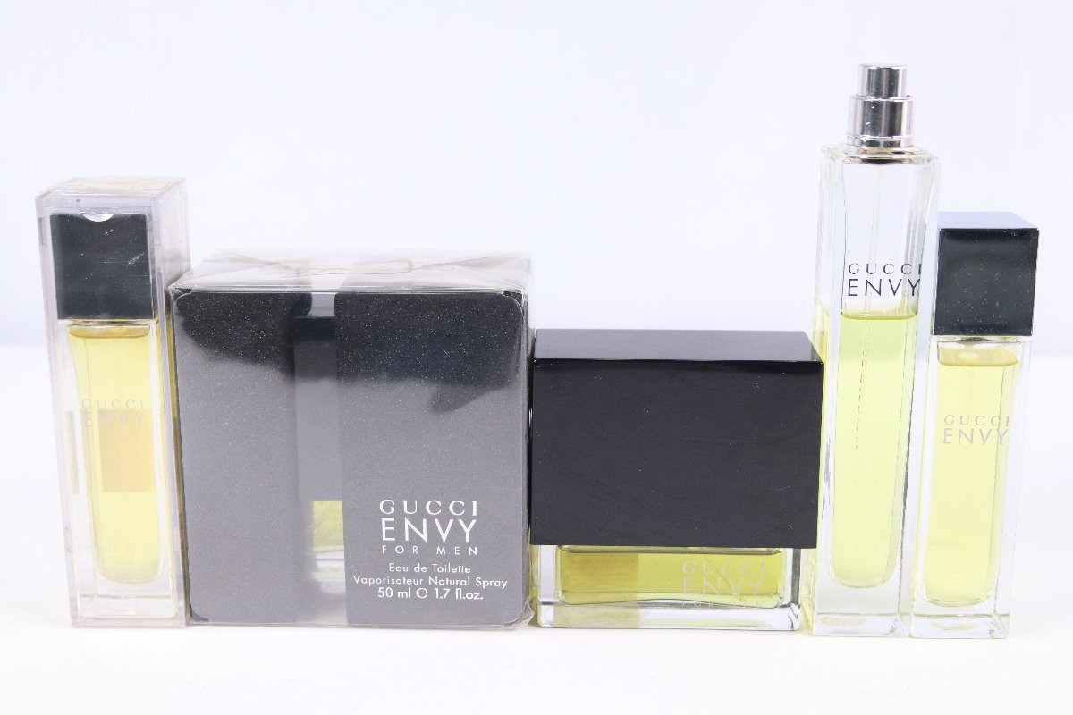 TOILETE まとめ売り 50ml 【5点】GUCCI 2点 DE 5779-K 50ml エンヴィ 激安特販 新品未開封まとめ売り☆ 香水 香水(女性用)