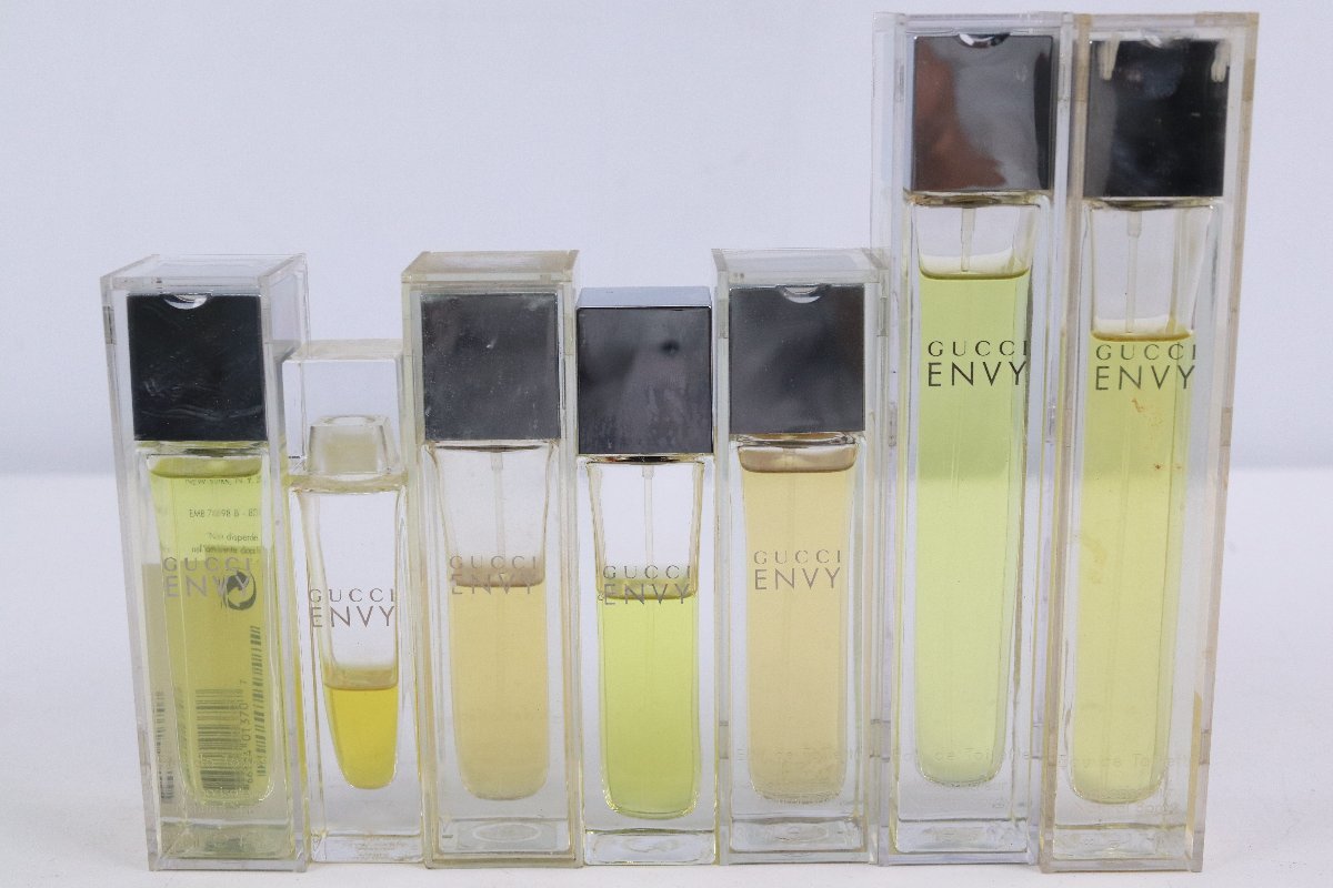 香水 ケース付き有り エンヴィ EAU TOILETTE 50ml×2/30ml×4/15ml×1 純国産/日本製 グッチ ENVY エンヴィ オードトワレ 50ml 香水(女性用)