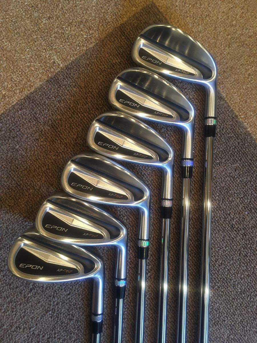美品 EPON AF- TOUR MC エポン 限定アイアン 6〜Pw.Aw 6本セット