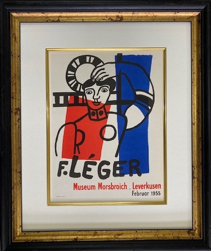 特価】 ≪ フェルナン レジェ ≫ リトグラフ【石版画】 F.LE´GER 1959