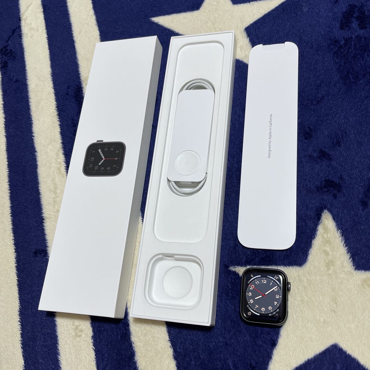 中古Applewatch4 GPS 44mmシルバー 完動品 ○日本正規品○ 72.0%OFF