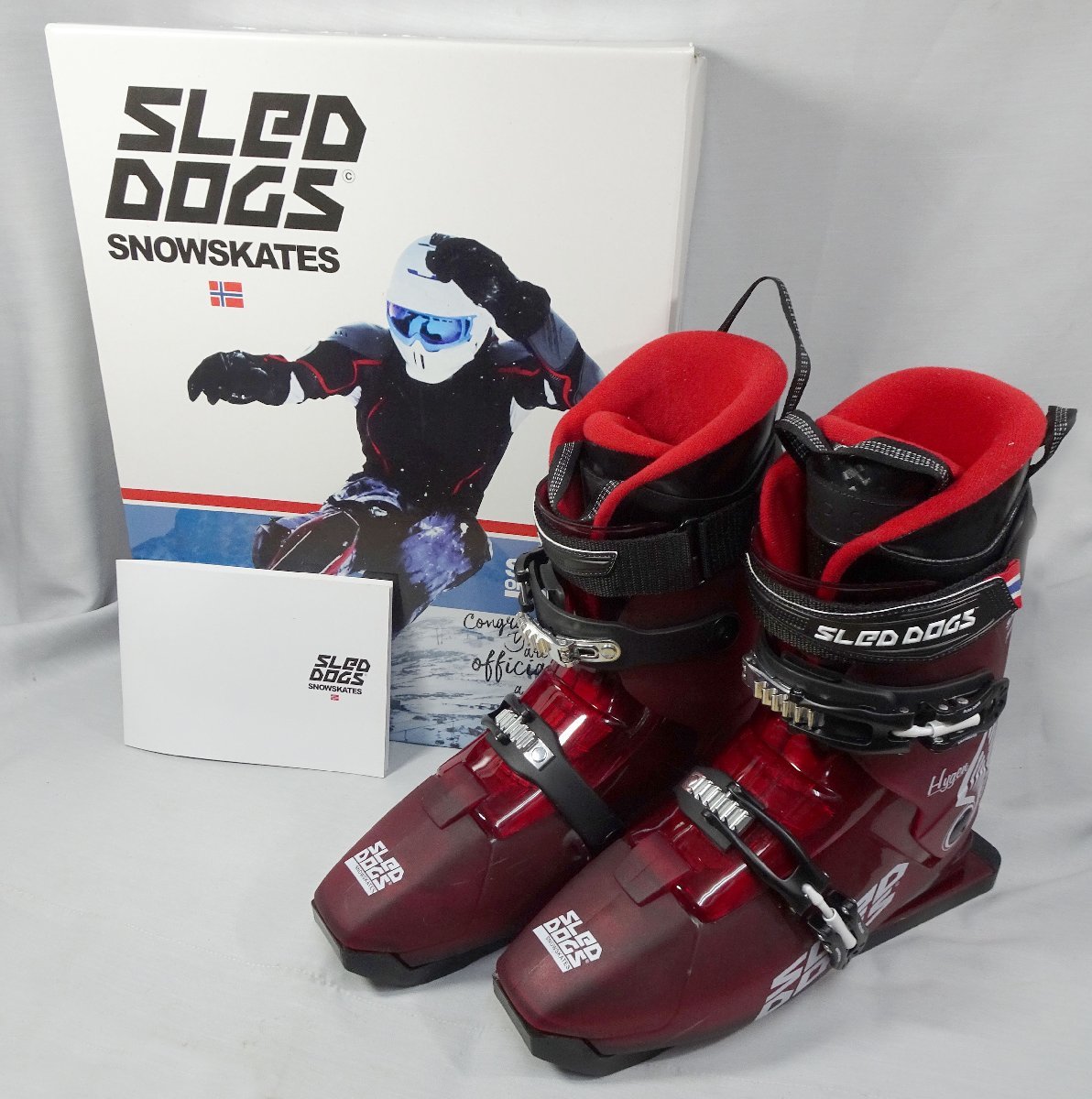 Sled Dogs Snowskates Hygen □28cm□ スノースケート カラー:レッド