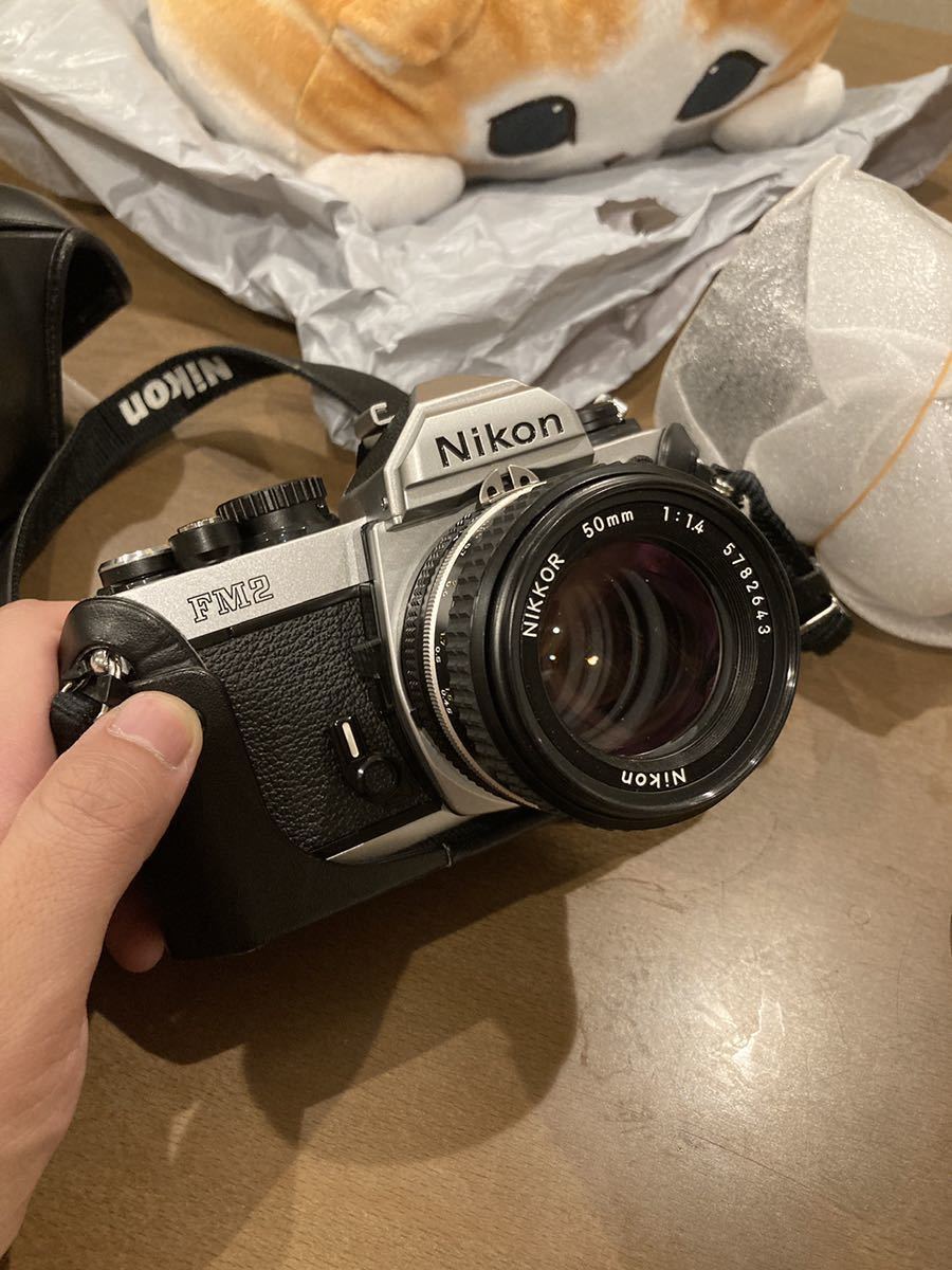 超美品】ニコン 35mmフィルム一眼レフカメラ New FM2 レンズ4本付き