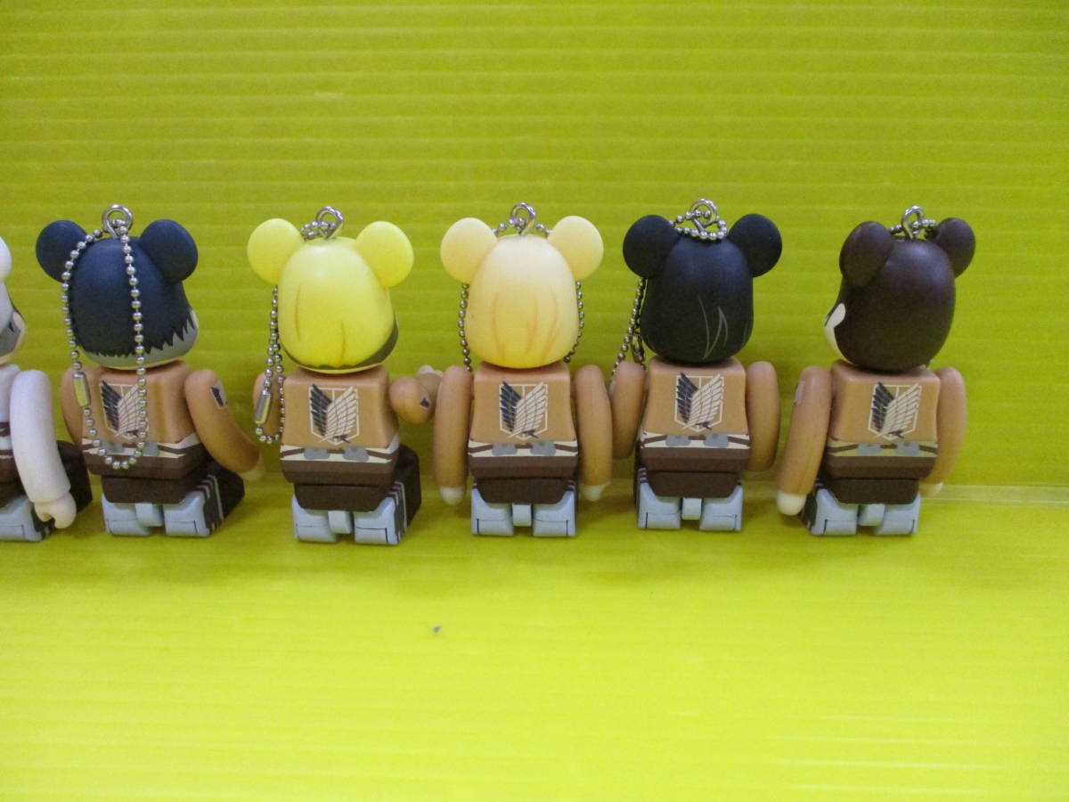 ☆・開封済み☆ BE@RBRICK ベアブリック 進撃の巨人 10体セット