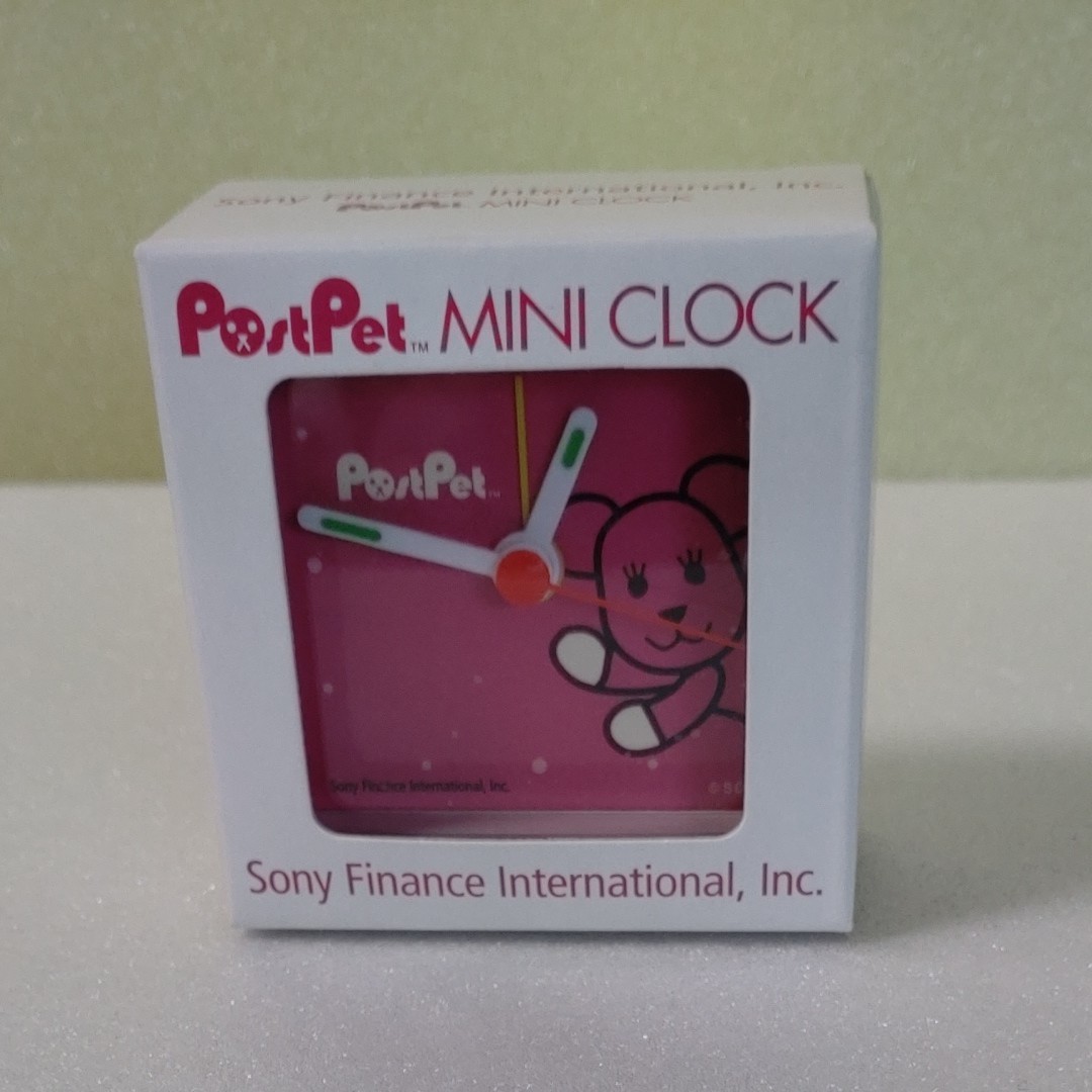 ポストペット モモ ミニ目覚し時計 非売品 Postpet ポストペット モモ ミニ目覚し時計 非売品 Postpet