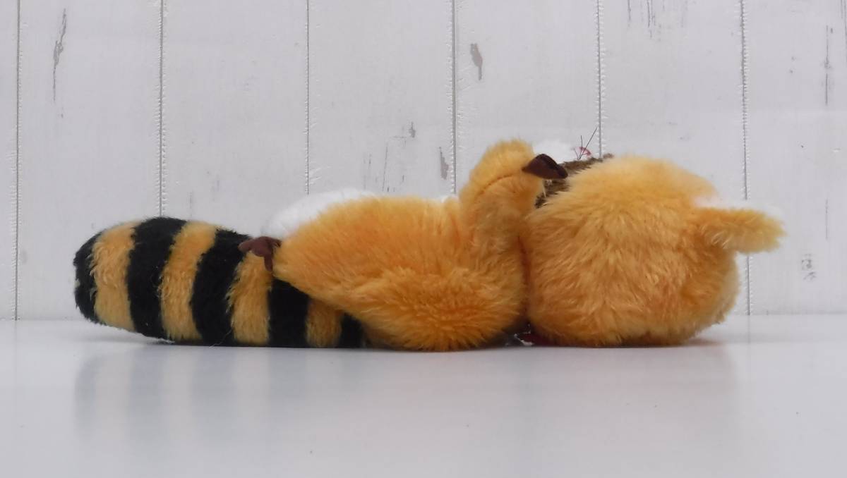 昭和レトロ アライグマ くたくたぬいぐるみ メーカー名不明 中古品 昭和レトロ 当時物 *レトロぬいぐるみ *アライグマ アニマル
