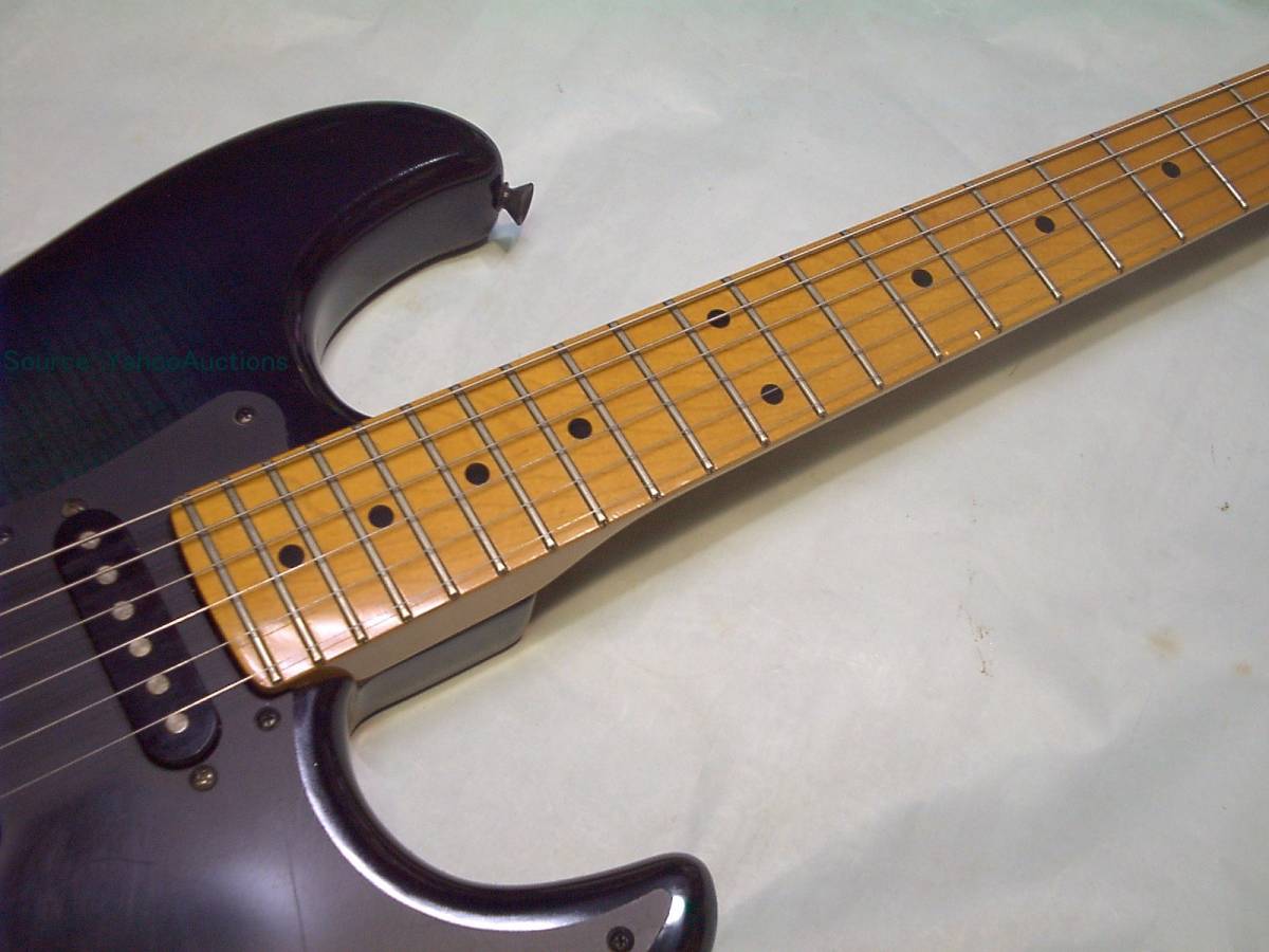 ギターシンセ CASIO PG-300 BE シースルーブルー☆シンセ部修理ＯＨ済