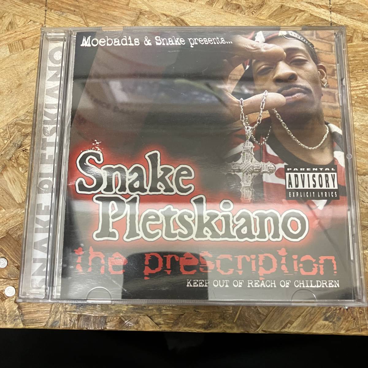 ● HIPHOP,R&B SNAKE PLETSKIANO - THE PRESCRIPTION アルバム,G-RAP! CD 中古品_画像1