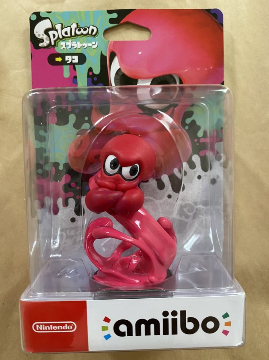 スプラトゥーン　amiibo タコ　希少　レア　アミーボ　フィギュア