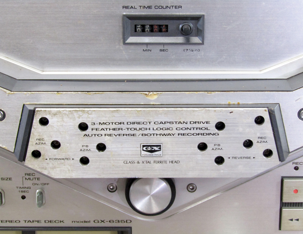 ☆ AKAI アカイ 赤井電機 GX-635D オープンリールデッキ 3ヘッド ☆ AKAI アカイ 赤井電機 GX-635D オープンリールデッキ 3ヘッド