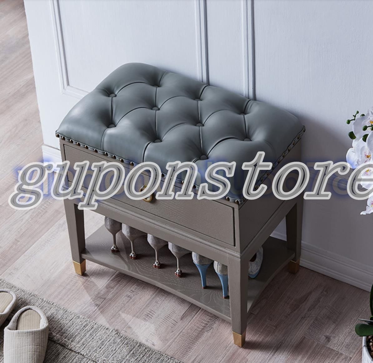  bargain sale! popular beautiful goods * home use small of the back .. type shoes rack solid small of the back .. Northern Europe manner present-day . simple high class multifunction small of the back ..60*35*45 cm