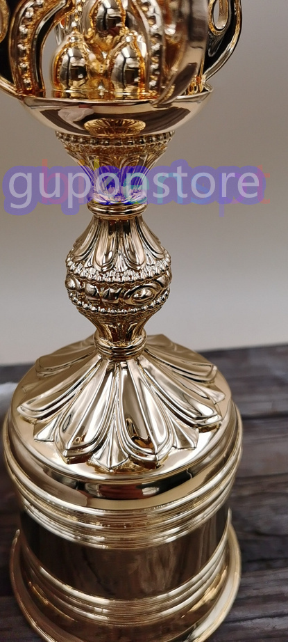 極上品 寶珠鈴鐺 密教法具 寺院用仏具 真鍮製磨き仕上げ 25cm_画像8