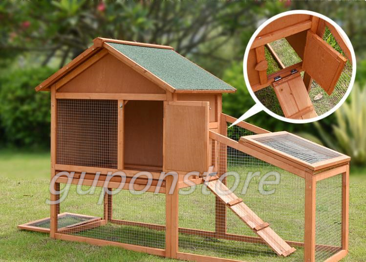  bargain sale! high quality pet holiday house house gorgeous wooden cat rabbit chicken small shop breeding a Hill bird cage cat house house ... outdoors .. garden for 