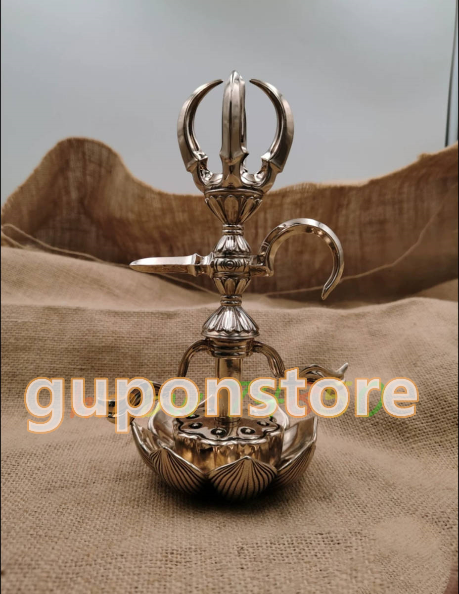 密教法具 寺院仏具 極上品 愛染明王 五鈷鉤 仏具 仏教美術 銅製 密教法具 寺院仏具 極上品 愛染明王 五鈷鉤 仏具 仏教美術 銅製