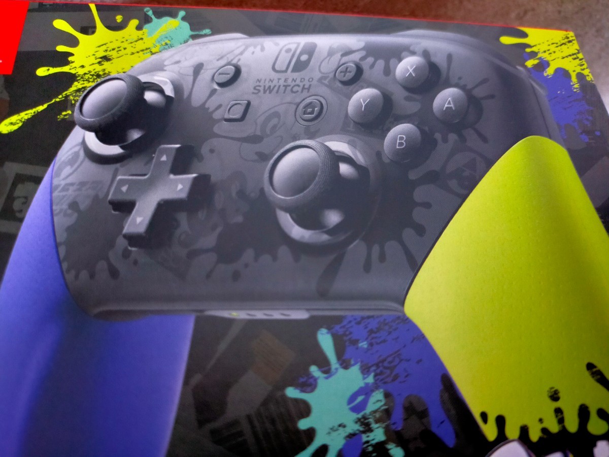 オンライン販促品 【箱痛有】スプラトゥーン3 Nintendo Switch Pro