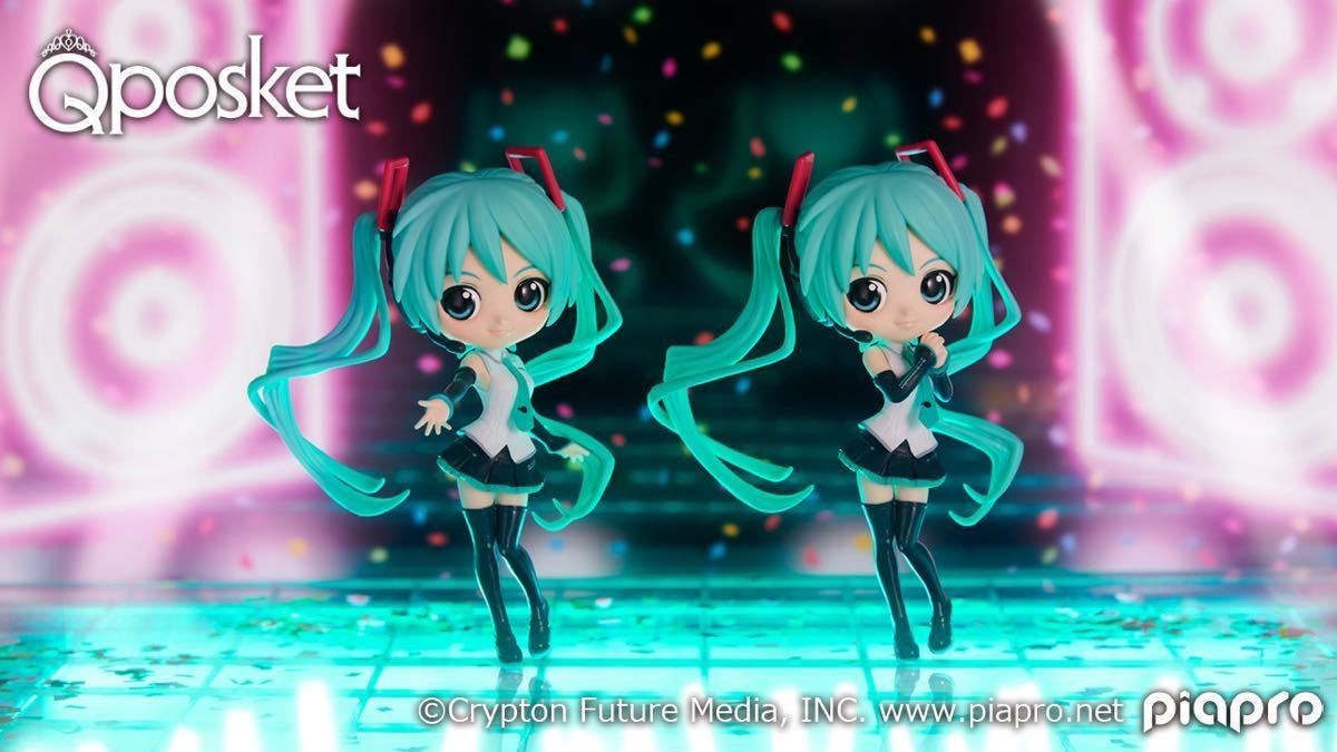 F-hm663「初音ミク Qposket」4点セット Yahoo!オークション - 新品2種セット Q posket 初音ミク V4X