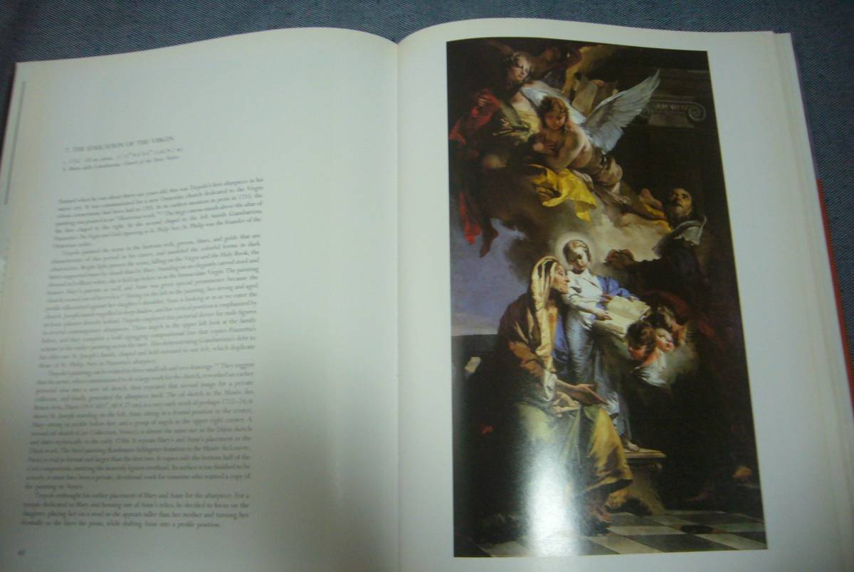 TIEPOLO　ティエポロ（ジャンバチスタ.）　WILLIAM L.BARCHAM　HARRY N.ABRAMS　●洋書　イタリア／後期バロック／絵画_画像2