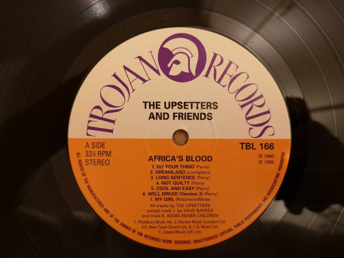 レア/名盤/Lee Perry/Africa's Blood/TROJAN_画像3