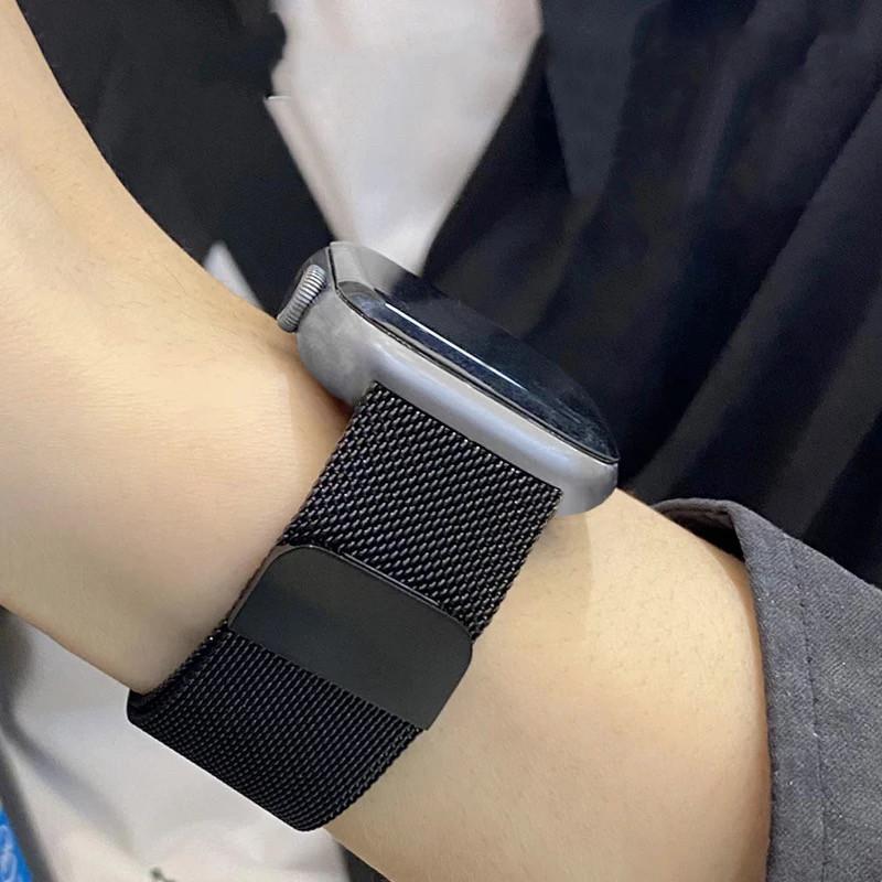 AppleWatch ミラネーゼループバンド 42 44 ゴールド 腕時計 金色