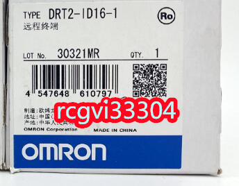 新品 OMRON/オムロン CPUユニット DRT2-ID16-1 保証6ヶ月_画像1