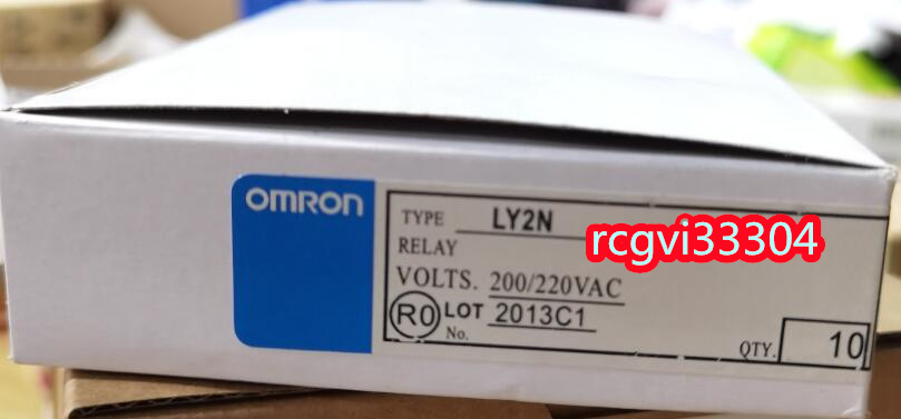 新品10個入りセット OMRON オムロン リレーLY2N 200/220V AC