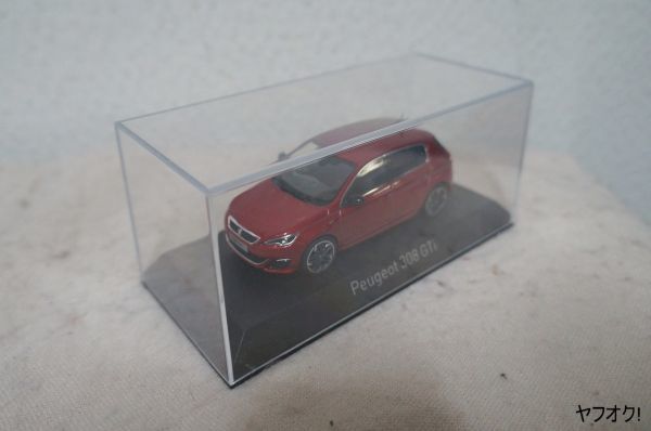 ノレブ プジョー 308 GTi 1/43 ミニカー 赤_画像4