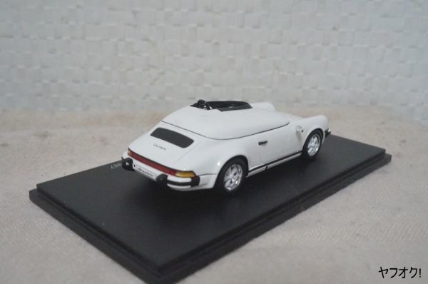 スパーク ポルシェ 911 カレラ 3.2 Speed ster Clubsport 1987 1/43 ミニカー_画像2
