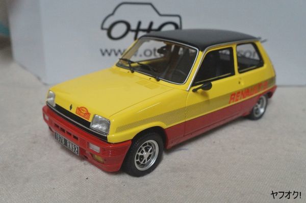 2024年激安 ルノー mobile otto 5TS サンク ミニカー 1/18 モンテカルロ 乗用車
