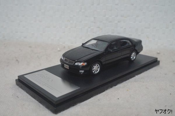 独特の上品 ハイストーリー トヨタ アリスト 3.0V (1994) 1/43 ミニカー 黒 乗用車