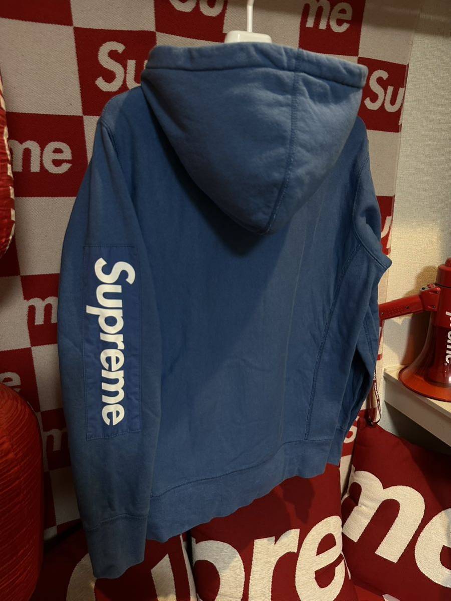 ☆超激レア☆Supreme Sleeve patch hooded sweat shirt 袖ロゴ